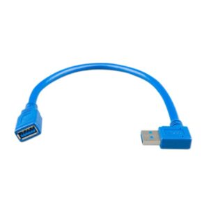 Rallonge USB avec une extrémité à angle droit