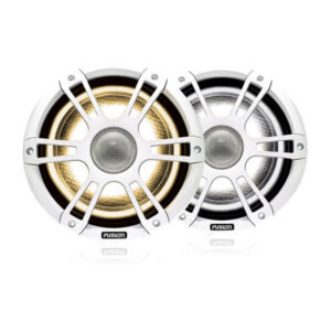 Haut-parleur coaxial marin blanc édition Sports avec éclairage LED CRGBW